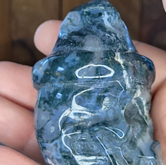 Agate Santa Skull - Picture 13 of 15